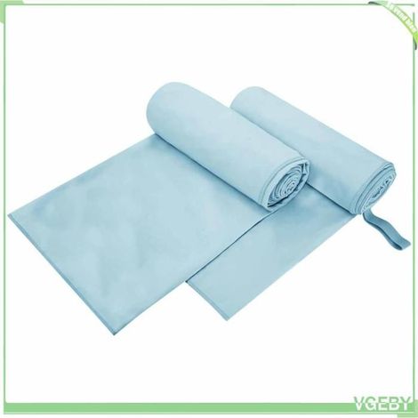 Serviettes de sport - FAFEISY - 42011476 - Lot 2 - 200 x 100 cm - Séchage rapide (1/5)