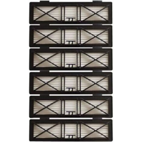 Lot de 6 filtres HEPA pour aspirateurs Neato Botvac D70, D75, D80 et D85, ainsi que pour les modèles Neato Botvac 75e, 80 et 85. (1/3)