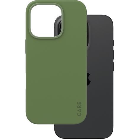 Care by PanzerGlass Fashion Case iPhone 16 Pro 6,3" grün MagSafe 1386