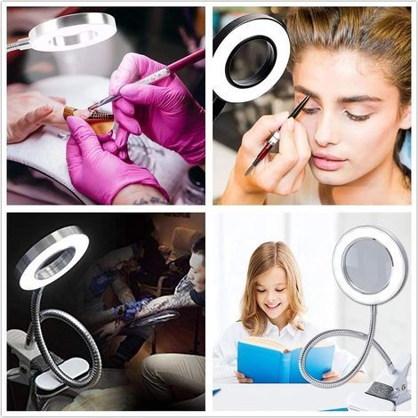 Schreibtischlampe, Tattoo-Lampe für Schönheitssalons mit USB-LED-Schreibtischlampe (1/4)