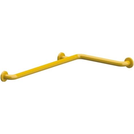 Main courante pour douche jaune