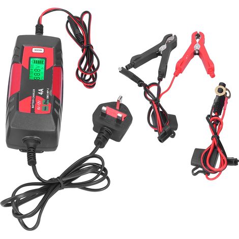 Chargeur de batterie intelligent multifonction SM3-WP-2UK 220-240V avec réparation par impulsions pour voiture, prise UK (1/5)