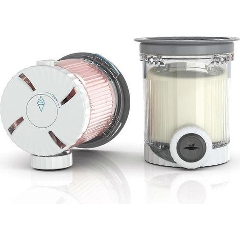 Ensemble de 2 gobelets et couvercles pour machines à glace et boissons gazeuses Swirl série NC700, compatibles lave-vaisselle