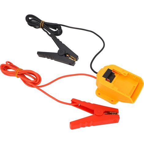 Adaptateur de batterie 20V pour démarreur de secours, booster automobile d'urgence compatible DCB183 DCB200 DCB201 DCB203 DCB204 (1/5)