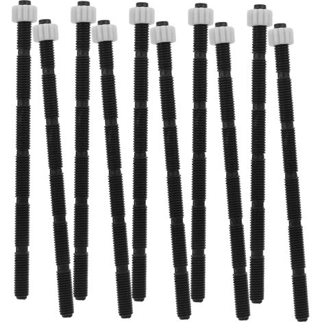 Tiges de Bouton-poussoir Wc en Plastique, 150 Mm, 10 Pièces (1/5)