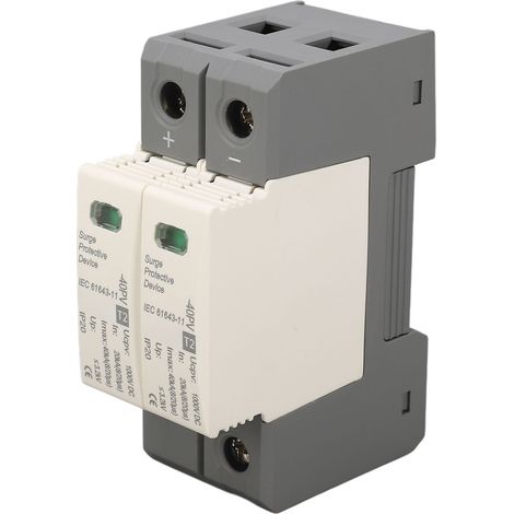 Überspannungsschutzgerät 1000 V DC 20–40 kA 2P PC Photovoltaik-PV-Spannungsableiter (1/5)
