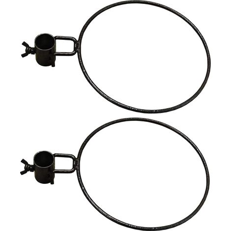 Bird Bath Bracket for Selections Metal Bird Feeding Stations (Set of 2) (1/4)