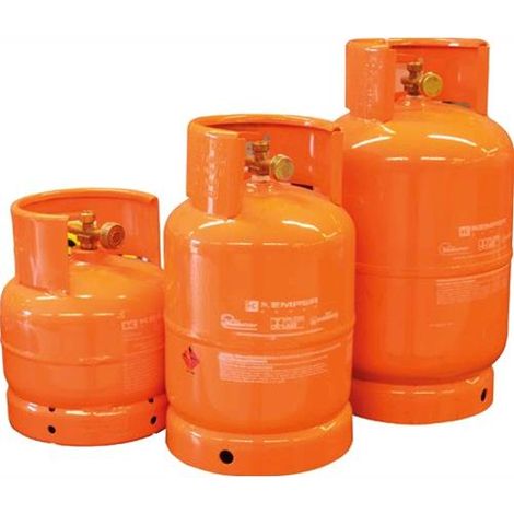 Bombola gas ricaricabile 2 Kg VUOTA con rubinetto