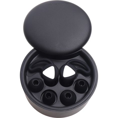 1 paire (2 pièces) de bouchons d'oreille en silicone pour la réduction du bruit et l'isolation acoustique + 3 paires (6 pièces) d'embouts de bouchons d'oreille