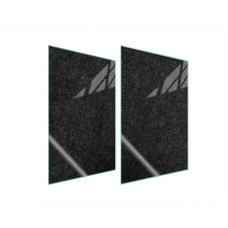 PANNELLO PROTETTIVO IN VETRO PER CUCINA 2x35x52 ARDESIA (1/5)