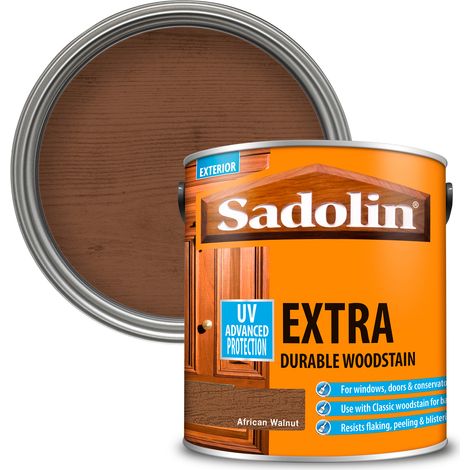 Sadolin 5028556 Extra Durable Woodstain African Walnut 2.5 litre SAD5028556