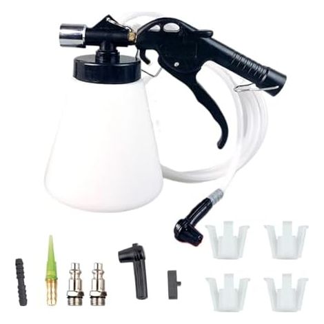 Purgeur à vide - 1 L Liquide de frein Machine chasse d'eau Kit purge d'embrayage Outils système freinage pour toutes les automobiles Section B (1/5)