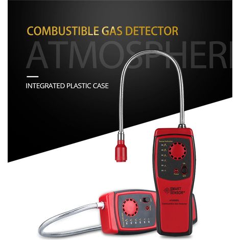 Brennbares Gasanalysegerät, Erdgaslecksuchgerät, Tester mit Ton- und Lichtalarm AS8800L