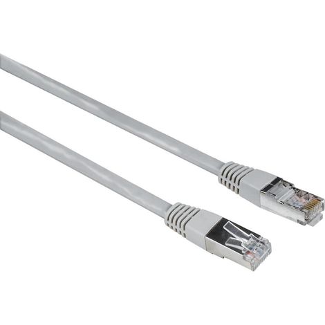 Hama 00200918 Netzwerkkabel Grau 10 m Cat5e F/UTP (FTP)
