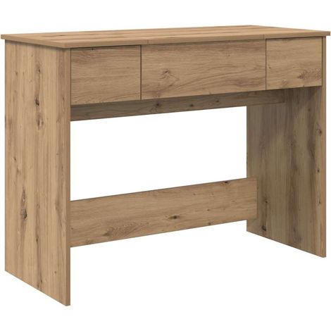 Maison Exclusive - Kosmetiktisch mit Schubladen Artisan-Eiche 100