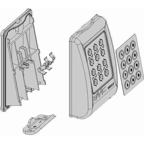 Tastiera Radio Keypad Kit Faac 63000685 Ricambio Originale Garanzia Automazione