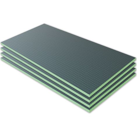 1250mm x 600mm x 25mm 4er-Pack XPS Platten Perimeterdämmung Sockeldämmung Hartschaumplatten Bauplatte Fliesenplatte