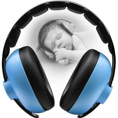 Casque anti-bruit bébé protection auditive, réducteur de son pour nourrissons 3 mois à 3 ans, écouteurs confortables (1/5)