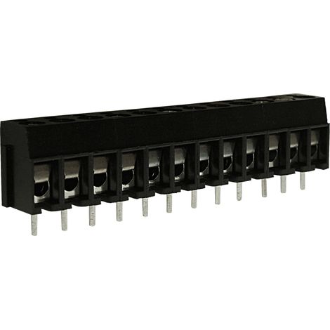 Bornier pour CI RS PRO 12 contacts 1 rangée(s) pas de 5mm