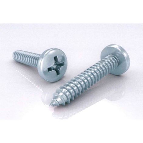 VITI AUTOFILETTANTI TESTA CILINDRICA ZINCATA PH DIN 7981 VITE AUTOFILETTANTE - 25 mm - 3,5 mm - 1000 PZ