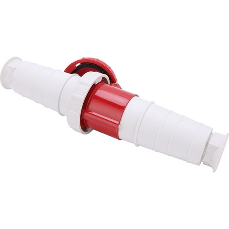 Connecteur d'alimentation industriel triphasé 5 broches 63 A, 5 fils, étanche IP67, 380-415 V, 3P+T+N (1/5)