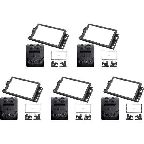 Cornice per cruscotto audio CD DVD per autoradio 5X 2Din per Captiva/Lova/Gentra/AVEO
