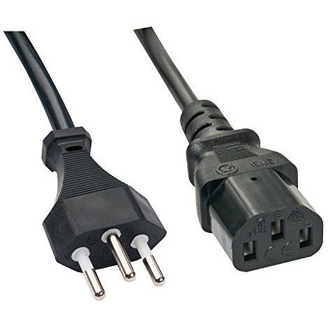 Cable de alimentación Lindy CH a C13, 2 m, 30417