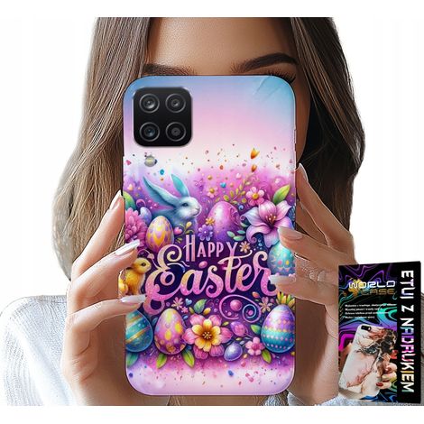 Custodia per Samsung Galaxy A22 5G - uovo felice, Pasqua, uova di Pasqua (1/5)