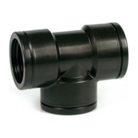 TEE A 90°CON FILETTO FEMMINA 1 x 1 x 1 IRRITEC