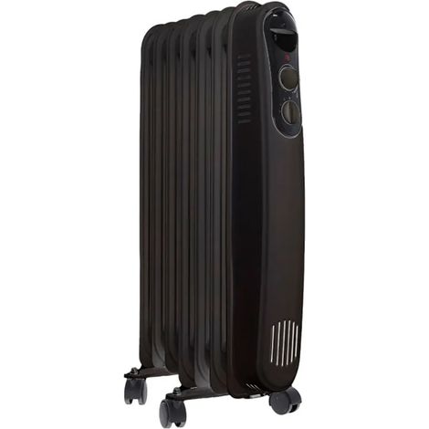 Radiatore elettrico Kuken 2000W termostato integrato compatto (1/2)