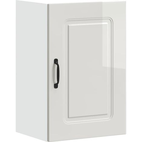 Maison Exclusive - Armario de pared de cocina Kalmar blanca de al