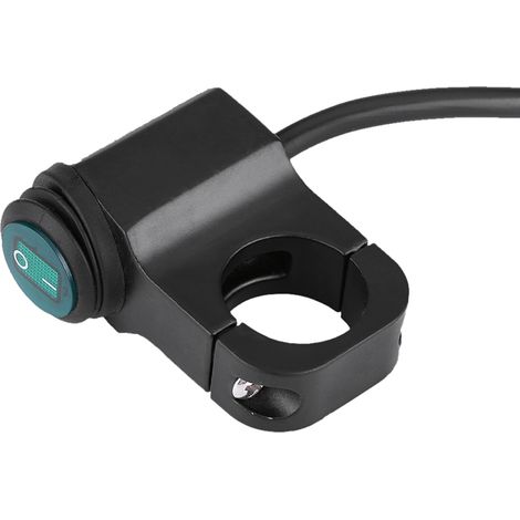 Interrupteur universel étanche 12V 22mm pour phare moto et antibrouillard, commande manuelle ON/OFF (1/5)