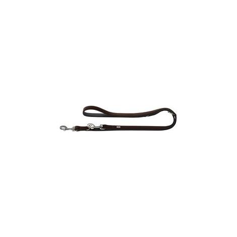 Führleine Softie 15/200 nickel braun/ schwarz
