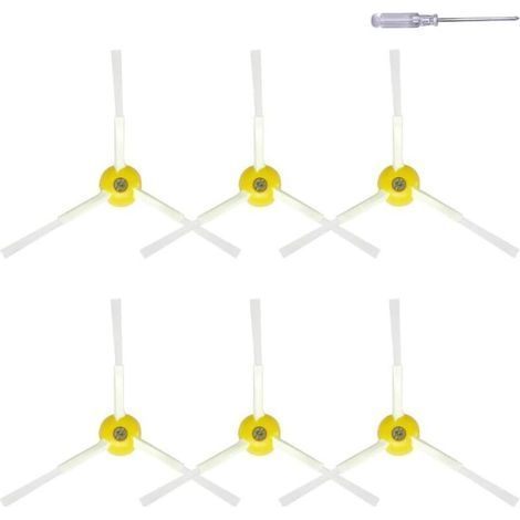 Rumba Pièces de rechange pour brosse latérale iRobot Roomba 600 700 800 900 Series 675 692 694 677 671 614 980 960 985 981 880 860 850 861 866 870 890 Kit d'accessoires pour aspirateur (1/4)