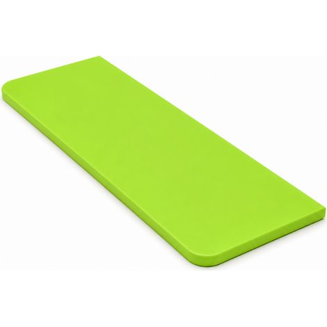 Estante de Pared, Estante Suspendido, Fijación Oculta, Balda de Pared, Kit de Tacos Incluido, Verde, 56x18x1,8 cm (1/5)