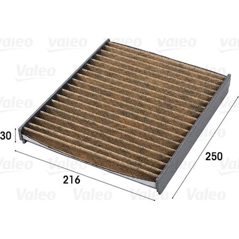 Filtre, air de l'habitacle Valeo 701009 AUDI 4638300018 6Q0819653 6Q0819653B
