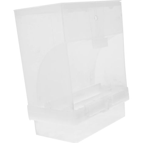 Boîte de nourriture pour oiseaux pour perroquets, conteneur de nourriture pour cockatiels et autres avec un capuchon à vis pratique pour une utilisation intérieure et extérieure (1/5)