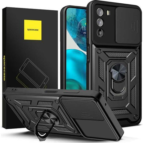 Étui Spacecase Camring Moto G51 5G noir (1/5)