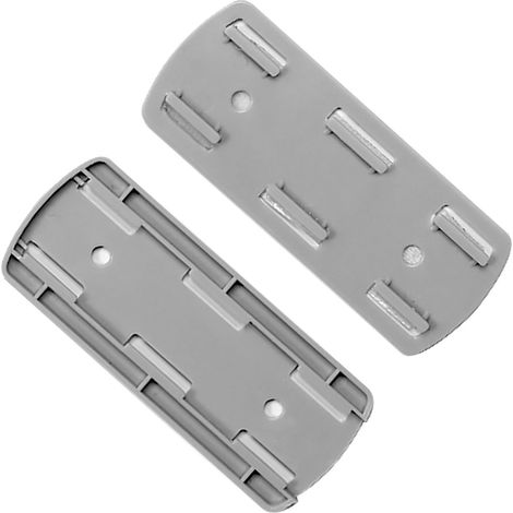 Support de fixation pour multiprise murale auto-adhésif sans perçage, avec gestion des câbles et système de fixation des prises de bureau (1/5)