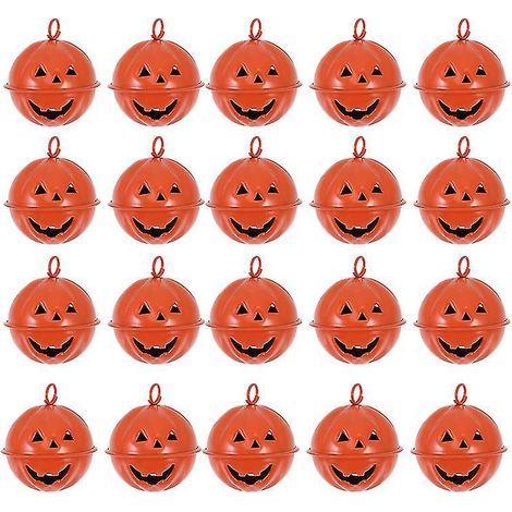 Lot de 20 cloches d'Halloween pour décorations d'Halloween (1/3)