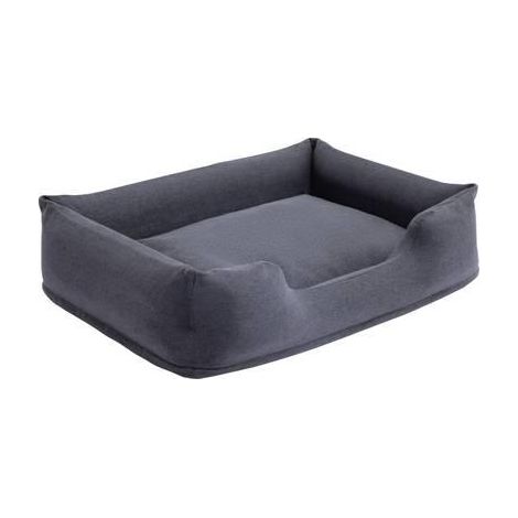 Intex 48701NP Nicho plegable para perro antracita 79x58x22 cm