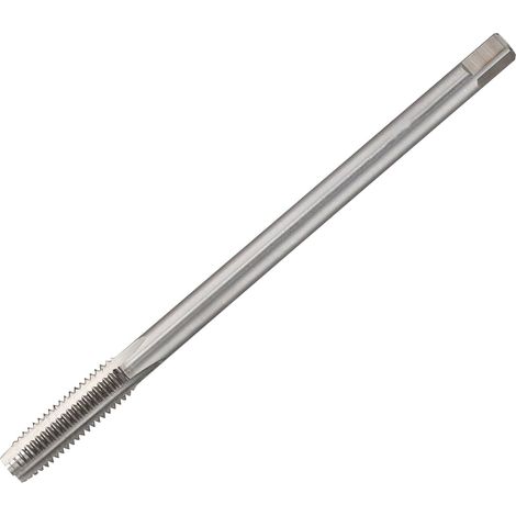 Taraud M8x1,25 120mm HSS 6542/inox pas à droite goujure droite (1/5)