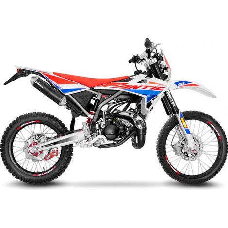 Silencieux échappement Leovince pour moto Fantic 50 Motard Après (1/3)