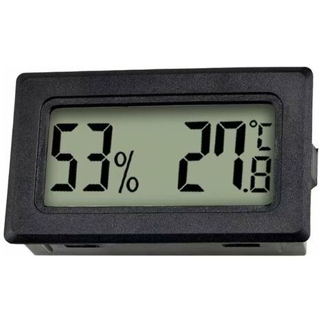 Mini-Digital-LCD-Thermometer, Hygrometer, Temperatur- und Feuchtigkeitsmessgerät (5 Stück) (1/5)