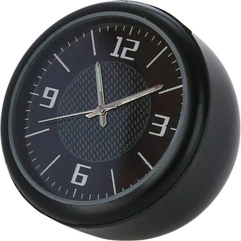 Horloge de voiture , mini horloge lumineuse universelle à Quartz numérique pour évent de climatisation, ornements intérieurs de voiture (1/4)