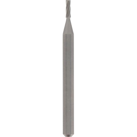 Fraise à grande vitesse Dremel 193 - jeu d'accessoires pour outil multifonction avec 2 fraises Ø3,2 mm pour sculpter, graver et fraiser le bois, le métal tendre, le béton et bien plus encore (1/3)