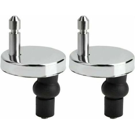 Toilet Seat Fixing Accessories - Universal Toilet Seat Fixing Kit for Toilet Seat - Compatible with Most Standard Auto-Loss Toilet Seats - Easy to i (1/5)