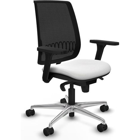 Silla de oficina piqueras y crespo brazos ajustables mecanismo 5 posiciones (1/2)
