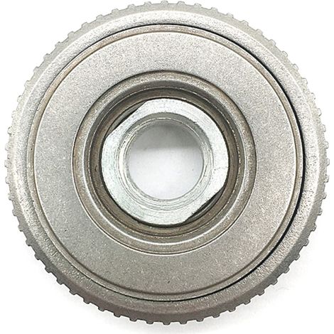 Mandril de liberación rápida para amoladora angular M14 de 1200 W con disco de pulido de 125 mm y velocidad angular de 11.000 rpm. (1/5)