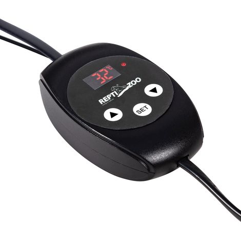Mini termostato per regolatore di temperatura per riscaldatore di acquario e terrario. (1/4)